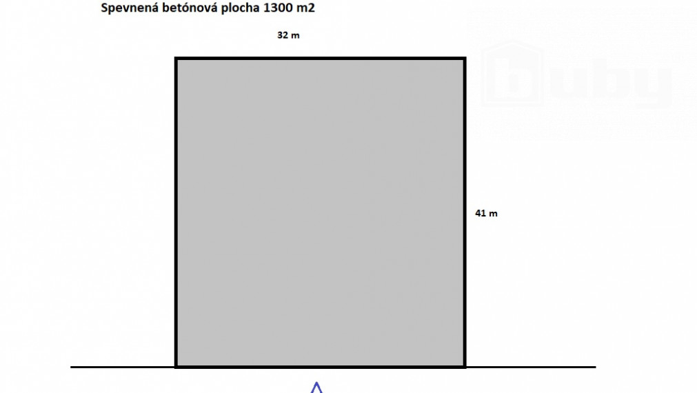 Prenájom - Spevnená plocha na podnikanie 1300 m2 v Žiline